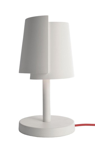 Stolní lampy dekorační - IMPR 346010 Deko-Light stolní lampa Twister 230V G9 1x max. 25W bílá - foto 1