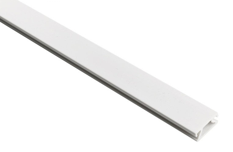 Lišty a příslušenství - IMPR 720038 Deko-Light 1-fázový kolejnicový systém - D-One krycí panel přisazená kolejnice, 1m, bílá - foto 1