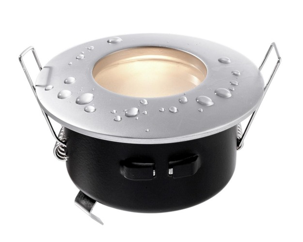 Kruhová - IMPR 110002 Zápustné svítidlo stříbrné GU5,3 35W 12V IP65 - LIGHT IMPRESSIONS - foto 1