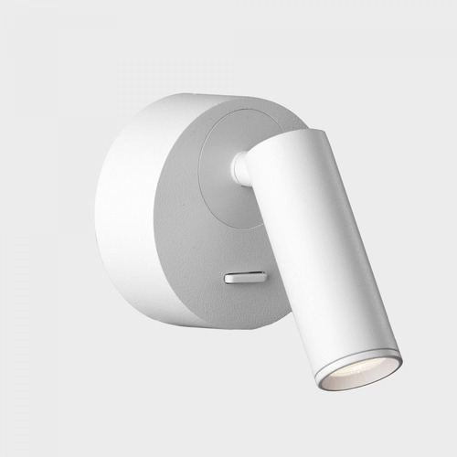 Bodová - KHL K50704.01.WS.WH-WH.ST.8.30 MYNI nástěnné svítidlo pr. 70 mm bílá 3 W CRI &gt;80 3000K Non-Dimm - KOHL-Lighting - foto 1