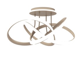 Dekorativní - GT 9064-113 Stropní svítidlo Bandol 60W 6000lm 3000K béžová - GeeTi