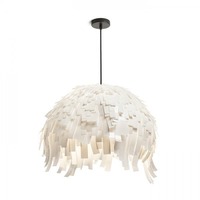 Dekorativní - RED R13316 RARA závěsná bílé PVC/černá 230V E27 15W - RED - DESIGN RENDL