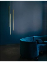 Vícečetná - NV 9088104 Závěsné svítidlo ELETTRA mosazný zlatý hliník LED 5W 230V 3000K IP20 - NOVA LUCE