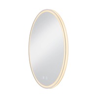 Dekorativní - LA 1004731 TRUKKO WL osvětelné zrcadlo LED nástěnné kulaté alu - BIG WHITE (SLV)