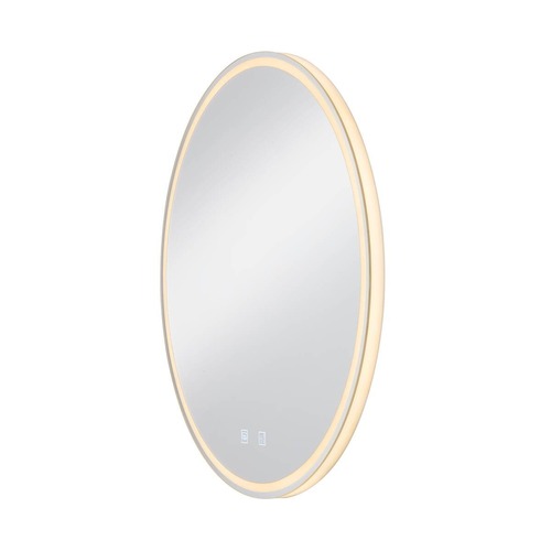 Dekorativní - LA 1004731 TRUKKO WL osvětelné zrcadlo LED nástěnné kulaté alu - BIG WHITE (SLV) - foto 1