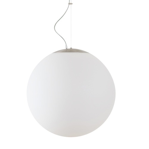 Koule - OS ISI60258 ISIS L5 PM-M HP závěsné plastové svítidlo kartáčovaná nerez / bílá IP40 3000 K 65W LED - OSMONT - foto 1