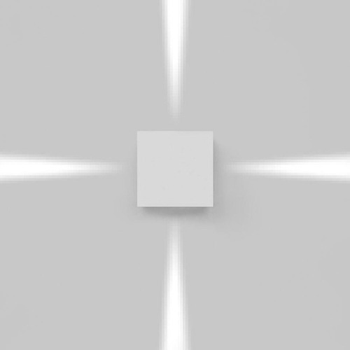 Nástěnná - AR T42004NW00 Effetto 14 čtverec 4 narrow beams šedá bílá - ARTEMIDE - foto 1