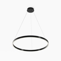 Kruhová - M MOD058PL-L42BK Závěsné svítidlo Rim 51W MOD058PL-L42BK - MAYTONI