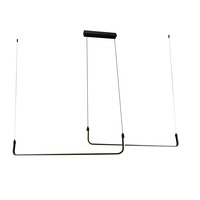 LED přívěšek - Závěsná LED lampa 25W Sand Black