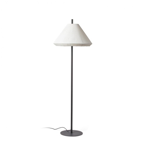 Sloupková - FARO 71569-05 SAIGON šedá/bílá stojací lampa 2M T70 - FARO - foto 1