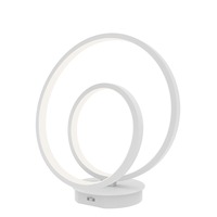 Stolní lampy dekorační - FAN LED-LIEVE-L-BCO Stolní lampa LED LIEVE bílá 24 W 2340 lm CCT 18 x 10 cm - FANEUROPE