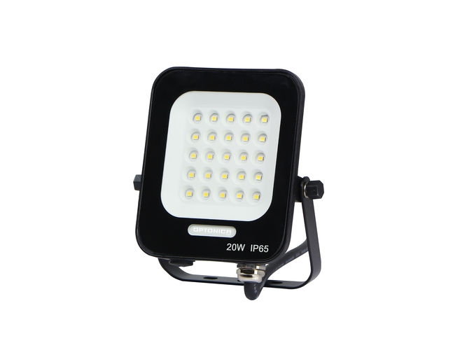 Vnitřní reflektory - LED SMD Floodlight Černé tělo IP65 - foto 1