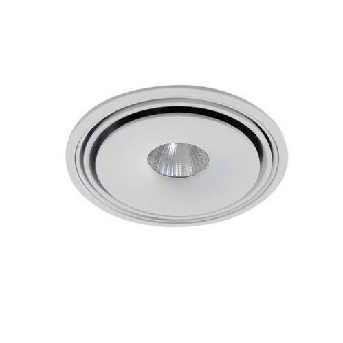 Kruhová - AZZ AZ3471 LED Zápustné bodové svítidlo Azzardo Boston 1 Round white AZ3471 10W 810lm 3000K IP20 12cm kulaté bílé stmívatelné - AZZARDO - foto 1