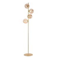 Stojací lampy - FAN I-HONEY-PT4 Stojací lampa Piantana Honey, zlatá, 4 x G9, 34,5 x 28 x 160 cm - FANEUROPE