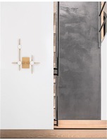 Dekorativní - NV 9180673 Nástěnné svítidlo ATOMO zlatý kov a akryl LED 3 x 2.4W 230V 3000K IP20 - NOVA LUCE