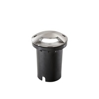 Zapuštěná - FAN I-HUMMER-R1 Pojízdné svítidlo Faro Carrabile Hummer Inox, stříbrné, 1 x GU10, 10,5 x 10,5 x 14,4 cm, IP67 - FANEUROPE