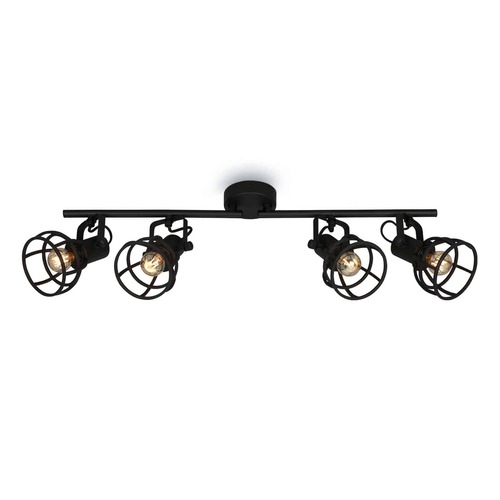 Bodová - BRILO 2669-045 Bodové svítidlo 70,5 cm 4x E14 25W černá - BRILO - foto 1