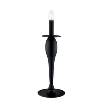 Stolní lampy dekorační - FAN I-ARMSTRONG/L1 NER Stolní lampa Lume Armstrong, černá, 1 x E14, 18 x 45 cm - FANEUROPE