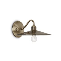 Dekorativní - ILUX 112626 Nástěnné svítidlo Ideal Lux Cantina AP1 brunito 112626 bronzové   - IDEALLUX
