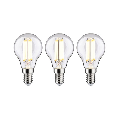 E14 - P 29200 Eco-Line Filament 230V LED kapka E14 3ks-sada 82mm 2,5W 3000K čirá - PAULMANN - foto 1