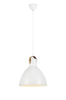 Kónická - MAR 106551 Eagle závěsné svítidlo bílé 35 cm - Markslöjd
