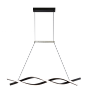 LED přívěšek - Závěsná LED lampa 28W Sand Black