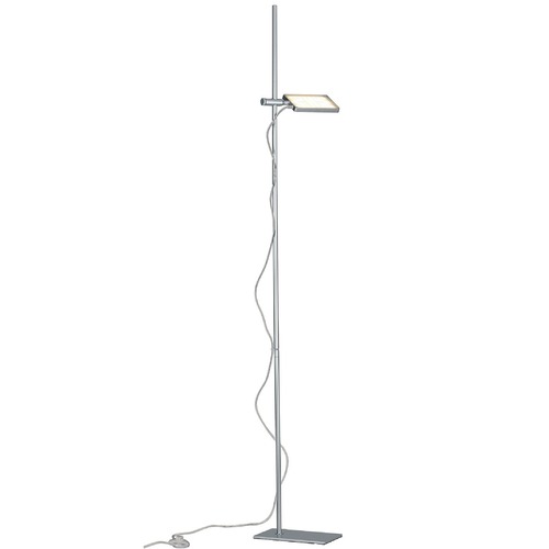 Stojací lampy - FAN LED-BOOK-PT-GR Stojací lampa PIANTANA LED BOOK šedá, 18 W, 1820 lm, 3200 K, 25 x 16 x 182 cm - FANEUROPE - foto 1