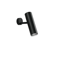 Bodová - FAN LED-ROCKET-AP-NER Nástěnné svítidlo LED ROCKET černá 7 W 3000-4000 K pr. 50x160 mm - FANEUROPE