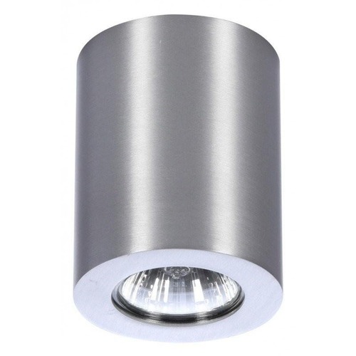 Downlight - AZZ AZ1053 Stropní bodové přisazené svítidlo Azzardo Boris aluminium AZ1053 GU10 1x50W IP20 7,5cm kulaté hliníkové - AZZARDO - foto 1