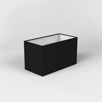 Stínidla, kryty, clony - AST 5001006 Stínidlo Rectangle 250 pro E14 černá - ASTRO Lighting