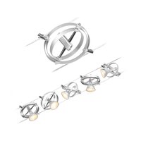 Sady - P 94436 Lankový systém Cardan matný chrom 5 spotů bez zdroje světla max. 10W GU5,3 DC 60VA - PAULMANN