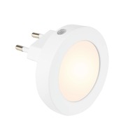 S ramenem - BRI 2188016 LED senzor noční světlo, 6,5 cm, 0,5W, 30lm, bílé - BRILONER