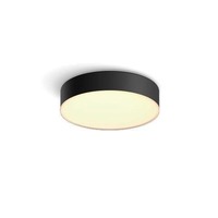 SmartHome Paul Neuhaus - PH 41158/30/P6 Hue Bluetooth LED White Ambiance Stropní svítidlo Philips Enrave S 41158/30/P6 9,6W 1220lm 2200-6500K IP20 26,1cm černé, stmívatelné s dálkovým ovladačem - PHILIPS HUE (915005996501)