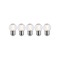 E27 - P 5093 Filament set LED kapka E27 230V 5x5W 2700K čirá - PAULMANN