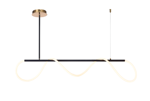 LED stropní svítidla - LED stropní lampa 36W černá
