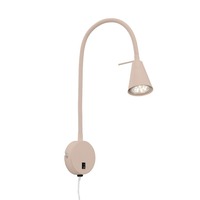 Bodová - BRI 2082011 Tusa Bett lampa na čtení - 4,7W, 400lm, LED, vypínač, nastavitelná, béžová - BRILONER