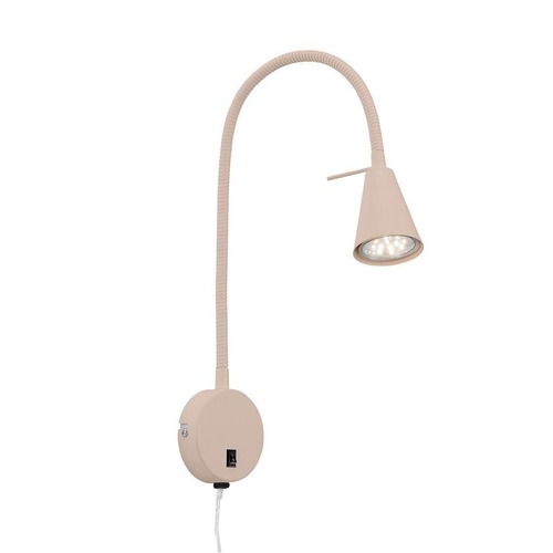 Bodová - BRI 2082011 Tusa Bett lampa na čtení - 4,7W, 400lm, LED, vypínač, nastavitelná, béžová - BRILONER - foto 1
