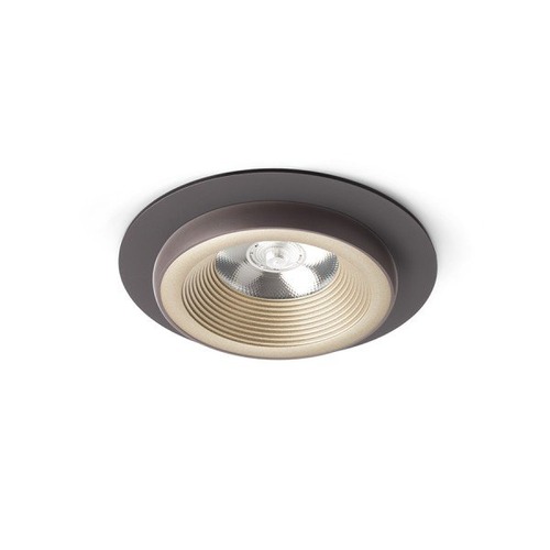 Kruhová - RED R13236 SHARM R I zápustná perleťová zlatá/hnědá 230V LED 10W 24° 3000K - RED - DESIGN RENDL - foto 1