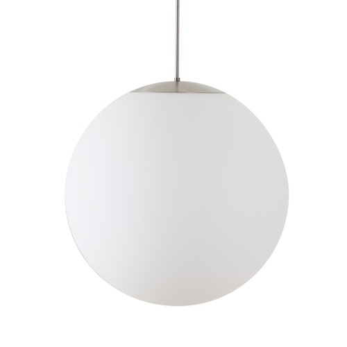 Koule - OS ADR62643 ADRIA P5 HP závěsné skleněné svítidlo kartáčovaná nerez / bílá IP40 4000 K 65W LED - OSMONT - foto 1