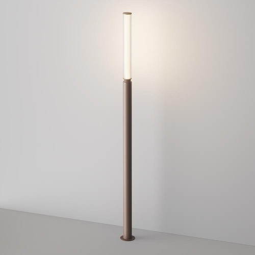 Sloupková - M O593FL-L20BR3K Venkovní sloupkové svítidlo Lit 3000K 20W teplá bílá 1500lm hnědá hliník/sklo IP65  - MAYTONI - foto 1