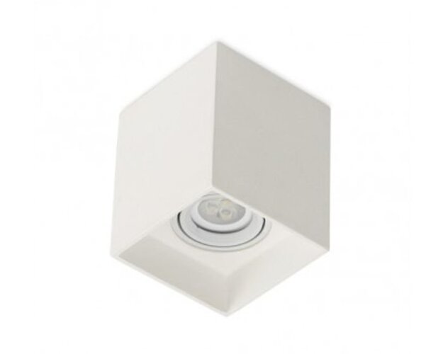 Downlight - BPM 10099.01.SR.WH-WH Stropní svítidlo NOCTUA SQUARE bílé 100x100mm max.50W GU5.3 - BPM-WHITE (CRISMOSIL/MODULAR) - foto 1
