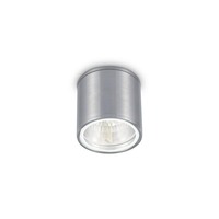 Přisazená - ILUX 092324 Venkovní stropní svítidlo Ideal Lux Gun PL1 alluminio 092324 stříbrná 11cm IP44 - IDEALLUX