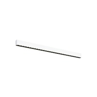 Podélná - LA 1010519 GLENOS® PRO Povrchové stropní svítidlo, 1, 2 m, DALI, UGR19, 4000K, 30 W, 75°, bílé / černé - BIG WHITE (SLV)