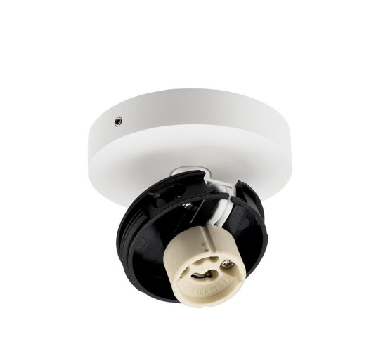 Bodová - IMPR 348270 Deko-Light stropní přisazené svítidlo Can Tilt kulaté základna, 1x 7,5 W GU10, bílá - foto 1