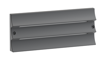 LED nástěnné svítidla - Nástěnná svítidla Hliníková průhledná PC E27 Socket IP54