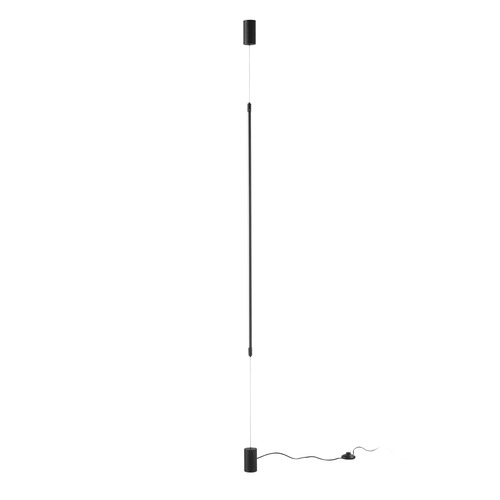Stojací lampy - FAN LED-GRAVITY-PT-NER Stojací lampa LED GRAVITY černá, 15 W, 1728 lm, CCT, 6 x 6 x 400 cm - FANEUROPE - foto 1