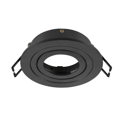 Kruhová - LA 1007343 NEW TRIA® 75 kroužek pro vestavbu do stropu, D: 9,3 H: 2,6 cm, IP 20, černá - BIG WHITE (SLV) - foto 1