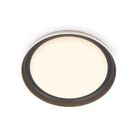 Kruhová - BRILO 3852015 Ijus LED stropní svítidlo, svítíci hrana, antracit - BRILO