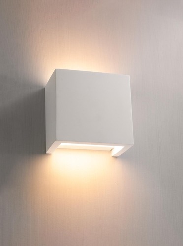 Sádrová - CEN JESSY-AP125 JESSY nástěnné sádrové svítidlo 125x125x75mm bílá - CENTURY - foto 1