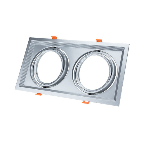 Spotřební materiál a příslušenství - Obdélníkové 2xAR111 kroužky nastavitelné - foto 1